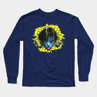 wednesday blue Long Sleeve T-Shirt